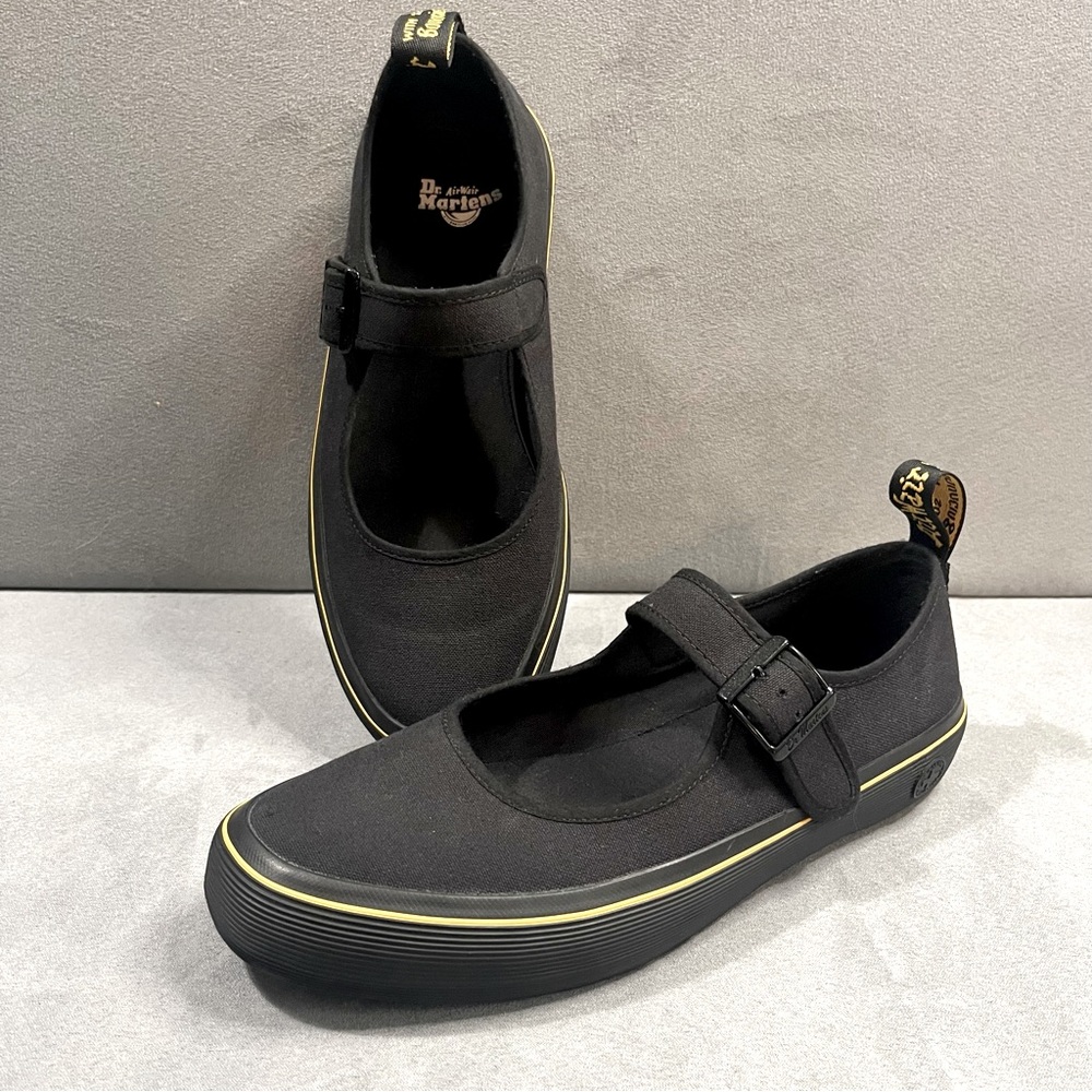 DR MARTENS FLORENTIA CANVAS CASUAL MARY JANE SNEAKERS SIZE 9